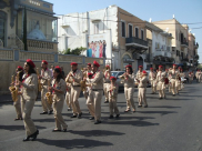 بالصور: كشافة النادي الأرثوذكسي تنظم استعراضاً كشفياً بمناسبة سبت النور